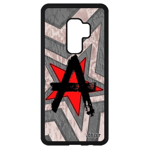 фото Чехол на смартфон samsung galaxy s9 plus, "анархия" саботаж знак utaupia