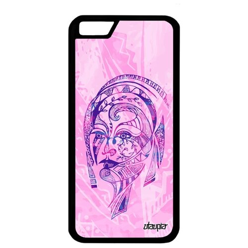 фото Чехол на телефон iphone 6 6s, "портрет женщины" fleur цветок utaupia