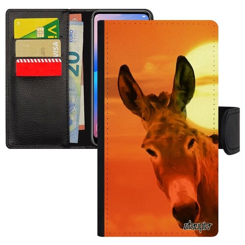 фото Чехол-книжка на мобильный iphone xs, "осел" упрямство упрямец utaupia