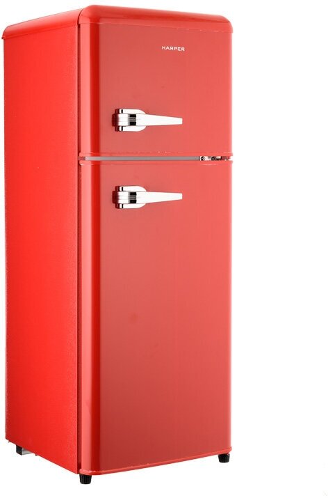 Холодильник отдельностоящий HARPER HRF-T140M RED - фотография № 2