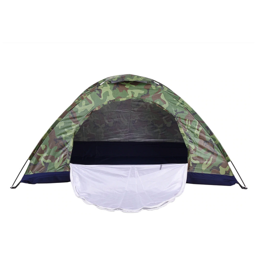 фото Палатка одноместная, цвет - камуфляж, с москитной сеткой mister box
