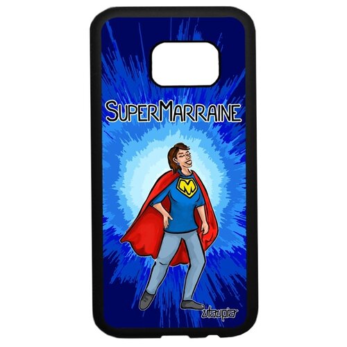 фото Чехол на мобильный samsung galaxy s7, "суперкрестная" юмор комичный utaupia