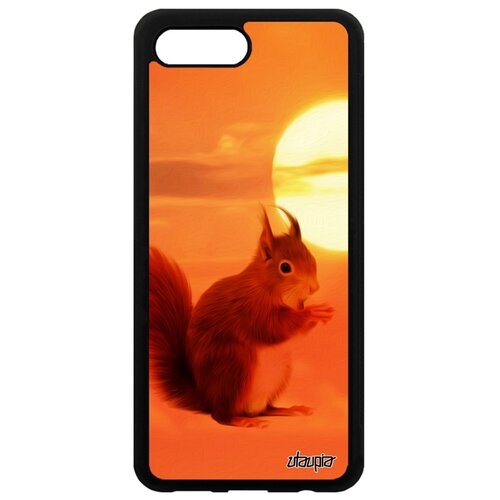 фото Чехол на мобильный honor 10, "белка" бельчонок рыжая utaupia