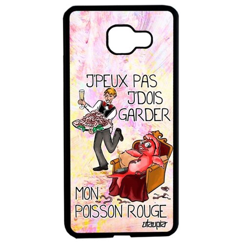 фото Чехол для мобильного samsung galaxy a5 2016, "не могу - у меня красная рыбка!" анекдот пародия utaupia