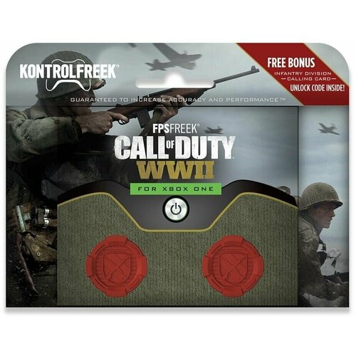 Насадки на стики FPS KontrolFreek Call of duty WW2 для геймпада Xbox One / Series S X накладки 90 1 пара накладки на пальцы для pubg