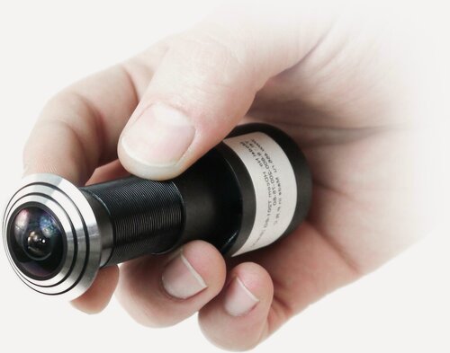 Изображение товара HDcom T201-8G (Black) WI-FI IP беспроводной видеоглазок с облаком - видеоглазок с датчиком движения и записью WiFi. в подарочной упаковке