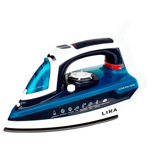 Утюг электрический Lira LR 0602 белыйсиний 158000₽