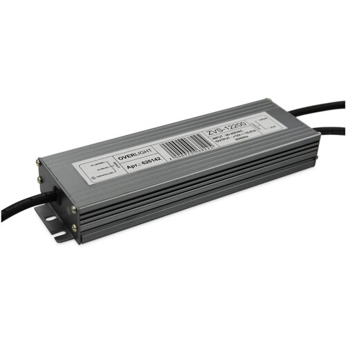 Импульсный блок питания 12V, 200W, 16.67A, IP67