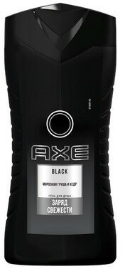 Axe гель для душа мужской Black 250мл