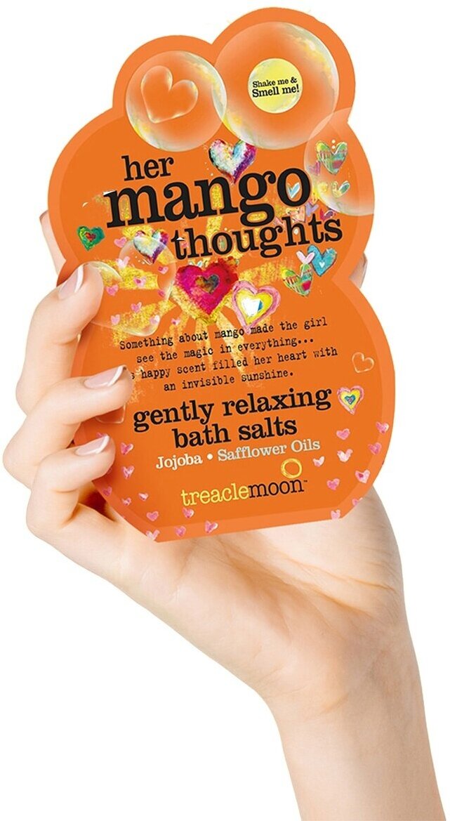 Пена для ванны Задумчивое манго Treaclemoon 80г VO1F0178 Vendoleo GmbH - фото №6