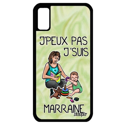 фото Чехол на телефон iphone x, "не могу - стала крестной!" шутка повод utaupia