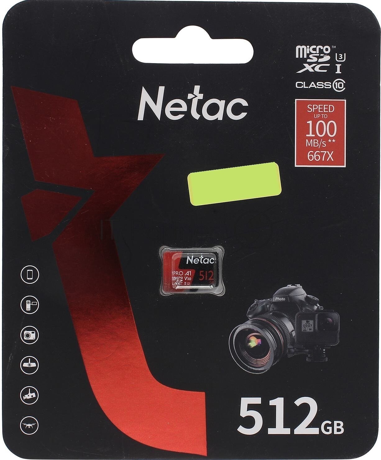 Карта памяти 512GB Netac - фото №3