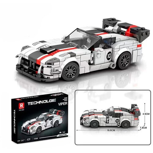 конструктор lego technic 42140 машина трансформер 772 дет Конструктор Гоночная машина 419 деталей 683