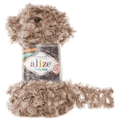 Пряжа Alize Puffy Fur (6104) 5 шт.