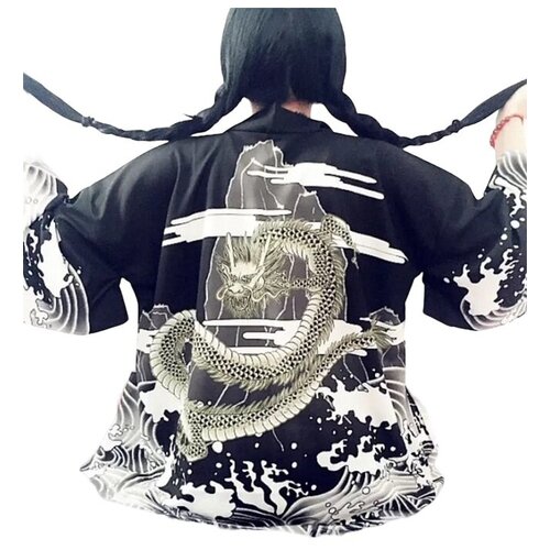 Кимоно женское в японском стиле, кардиган для косплея, жакет-рубашка в японском стиле халат кимоно мужской атласный из искусственного шелка халатик и шорты повседневная ночная рубашка домашняя одежда комплект из 2 предметов