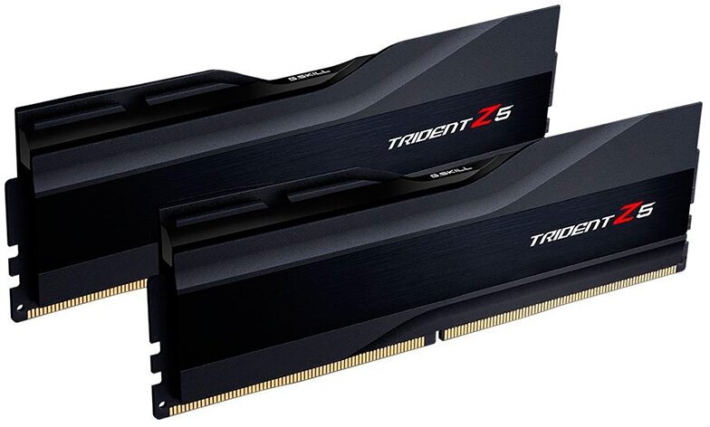 Модуль памяти G.Skill Trident Z5 DDR5 6000MHz PC5-48000 CL32 - 64Gb Kit (2x32GB) F5-6000J3238G32GX2-TZ5K