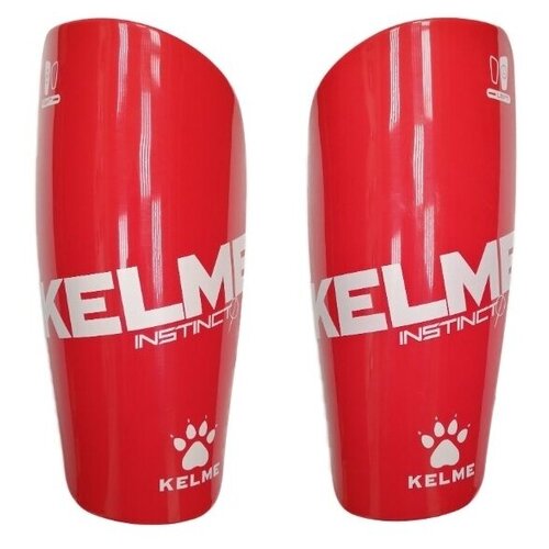 фото Щитки kelme soccer leg guard, красные, размер l