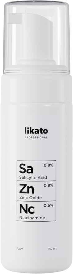Likato professional Пенка с ниацинамидом, цинком и салициловой кислотой 150 мл 1 шт