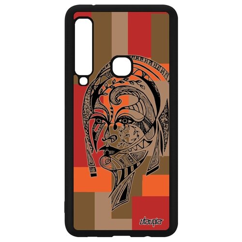 фото Чехол на телефон galaxy a9 2018, "портрет женщины" fleur этнический utaupia
