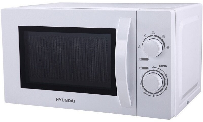 Микроволновая печь Hyundai HYM-M2059, 20 л, 700 Вт, белая (1211513)