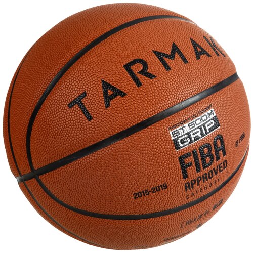 фото Мяч баскетбольный bt500 grip размер 7 tarmak x декатлон decathlon