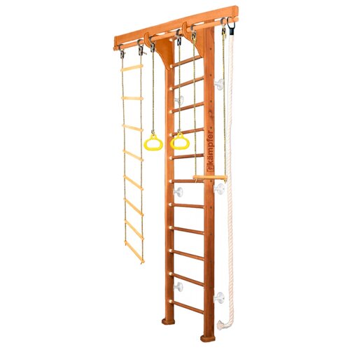 Шведская стенка Kampfer Wooden Ladder Wall 3 м, ореховый