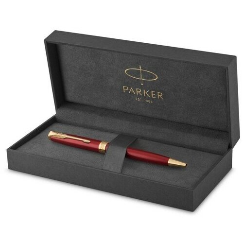 ручка шариковая parker sonnet core k539 lacquer intense red gt м 1 0 мм корпус из нержавеющей стали чёрные чернила Parker Ручка шариковая Parker Sonnet Core K539 Lacquer Intense Red GT М 1.0 мм, корпус из нержавеющей стали, чёрные чернила