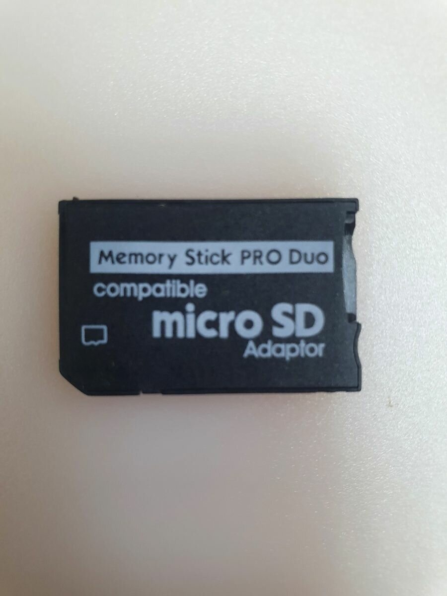 Переходник для micro sd для psp