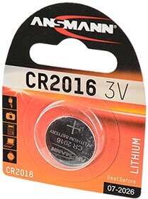 Батарейка ANSMANN Lithium CR2016 (5020082)