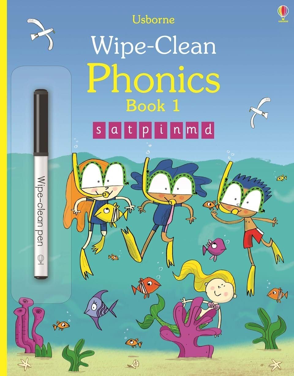 Wipe-Clean Phonics Book 1 (Mairi Mackinnon) - фото №2