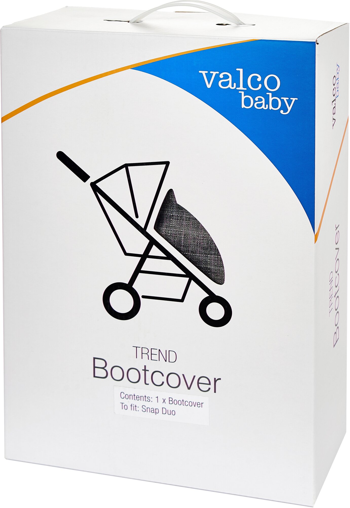 Накидка на ножки Valco baby Boot Cover Snap Duo Trend / цвет: Grey Marle