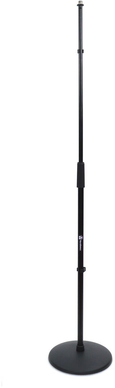 AuraSonics MS2R прямая микрофонная стойка на круглом основании, высота 0.85-1.85м, сталь
