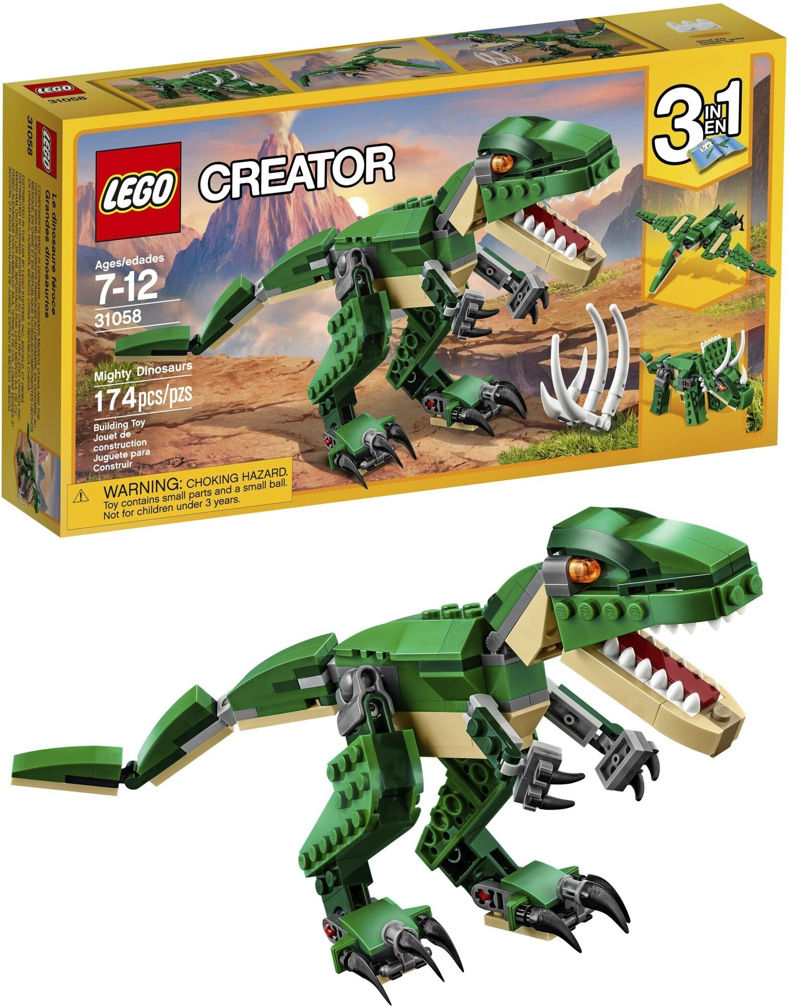 LEGO Creator Грозный динозавр - фото №10