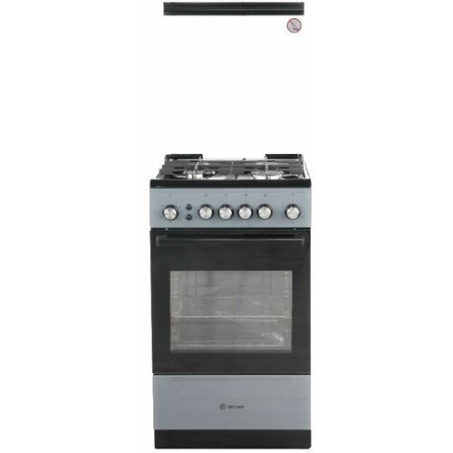 Газовая плита De Luxe 50604023гкр ЧР-002 серый 3205000₽