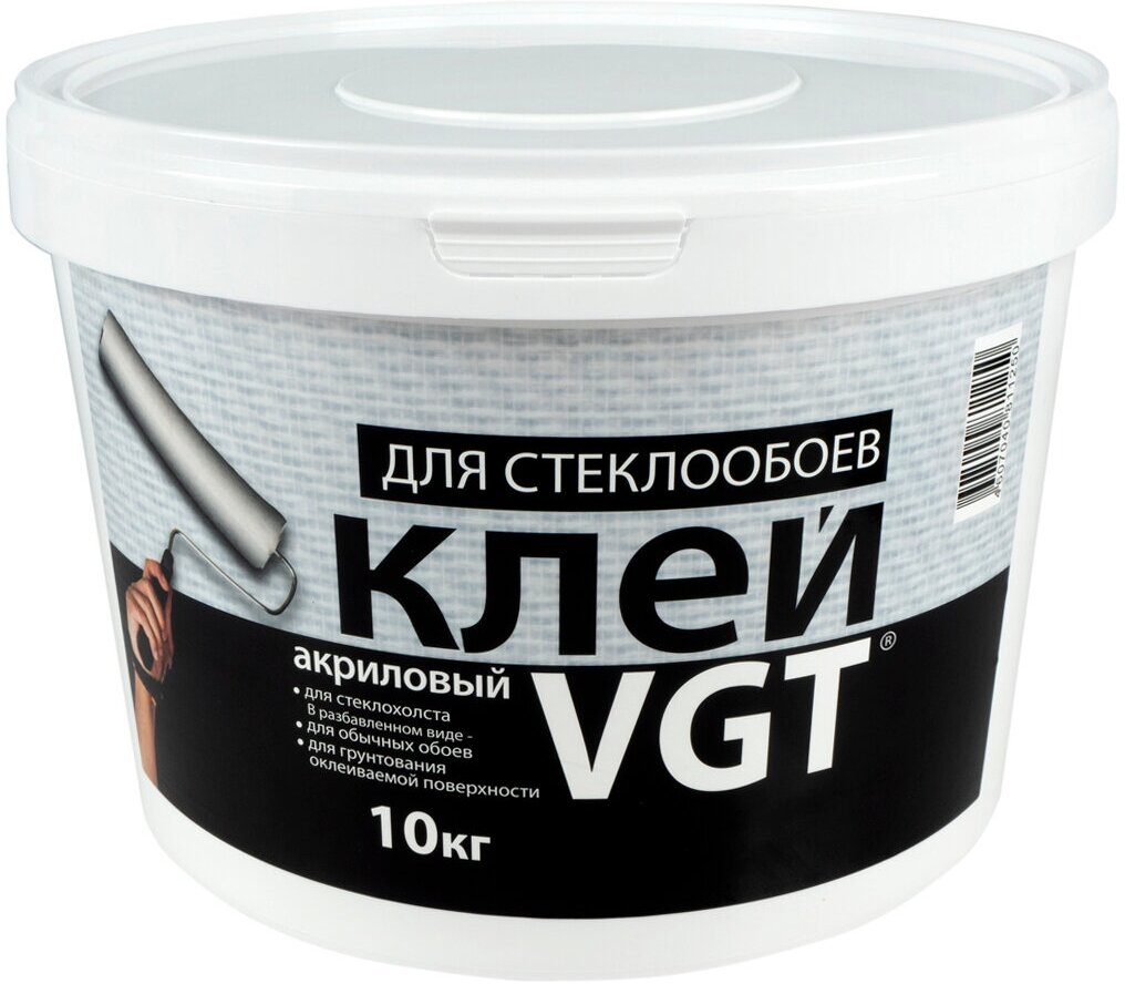 Клей для стеклообоев VGT готовый, 10 кг