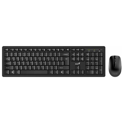 Беспроводной комплект клавиатура + мышь Genius SMART KM-8200 черный