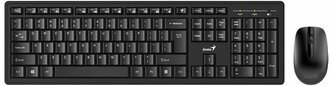 Беспроводной комплект клавиатура + мышь Genius SMART KM-8200, черный
