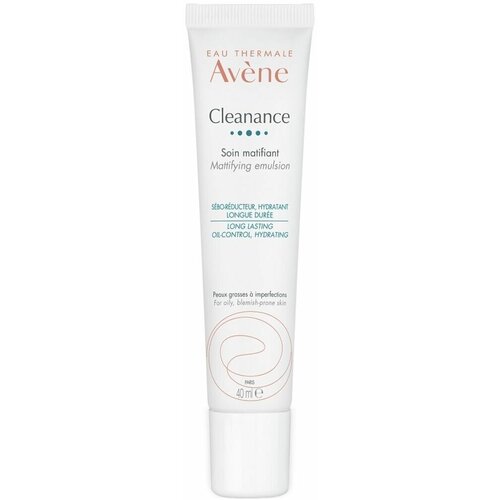 Avene Cleanance Эмульсия матирующая для жирной и проблемной кожи, 40 мл