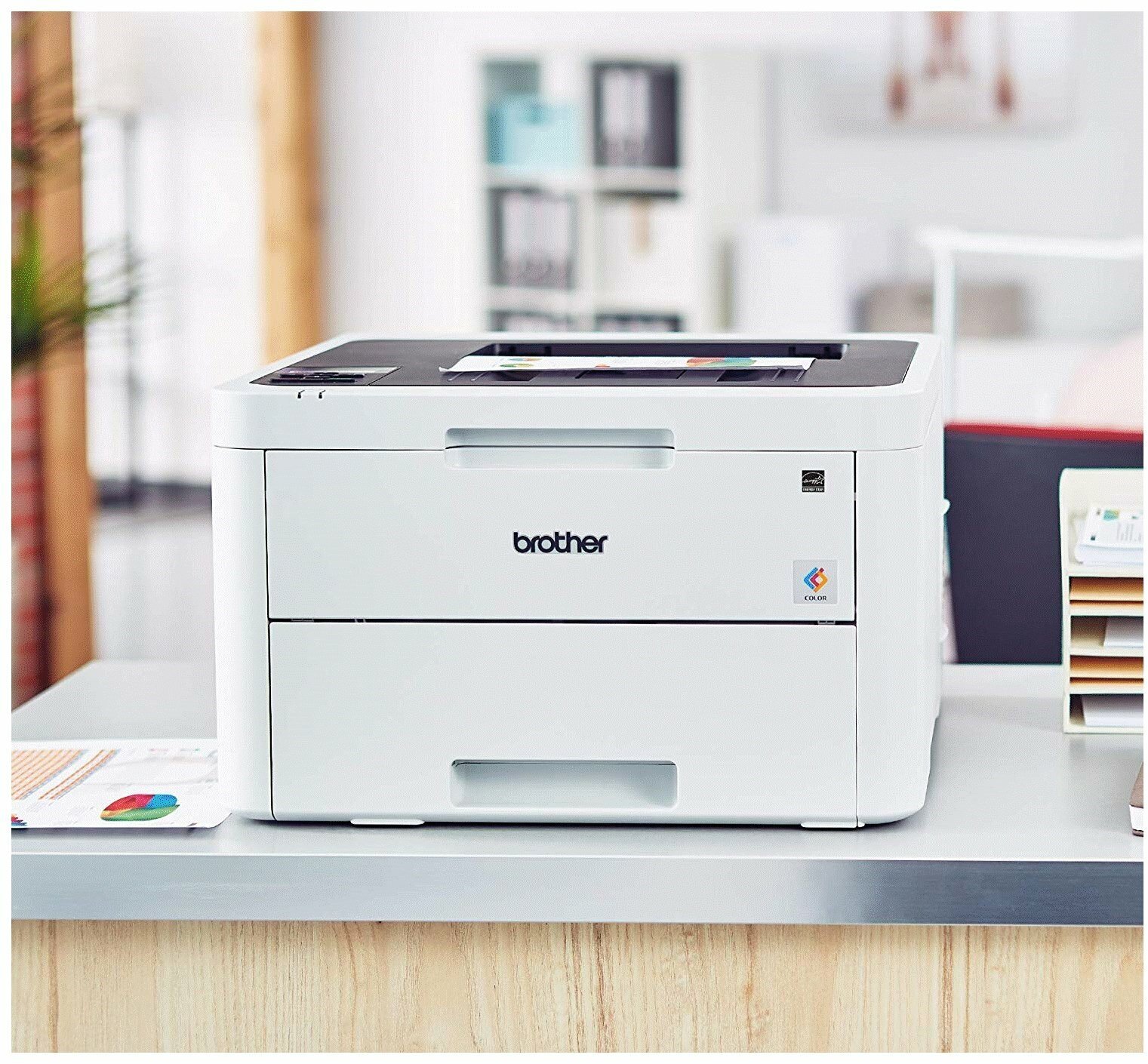 Лазерный принтер (цветной) Brother - фото №10