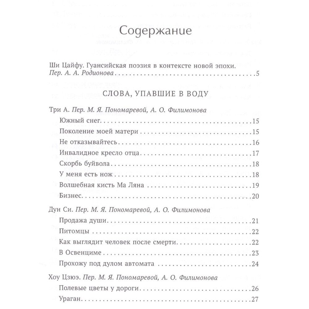 Слова, упавшие в воду. Современная поэзия Гуанси - фото №7