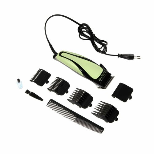 Машинка для стрижки ENERGY EN-709 10 Вт 36912 мм нерж сталь 220 В чёрно-зелёная 141500₽