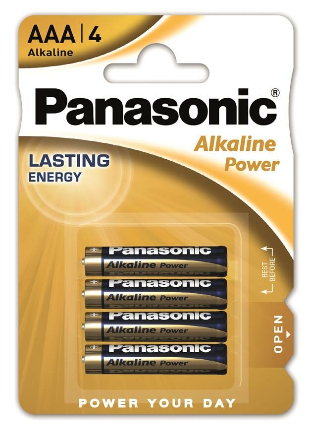 Батарейки Panasonic Alkaline Power AAA Bli, 2 шт. (LR03REB/2BP) - фото №2