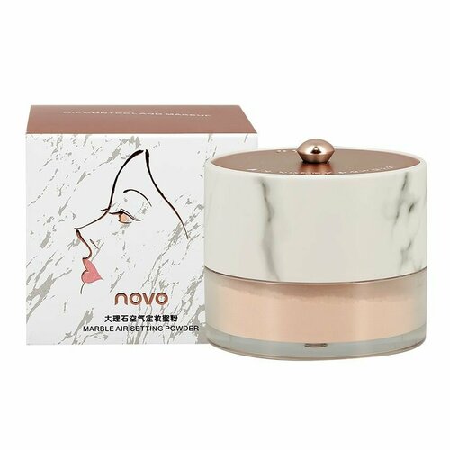 Пудра рассыпчатая для лица NOVO MARBLE AIR LOOSE POWDER тон 03