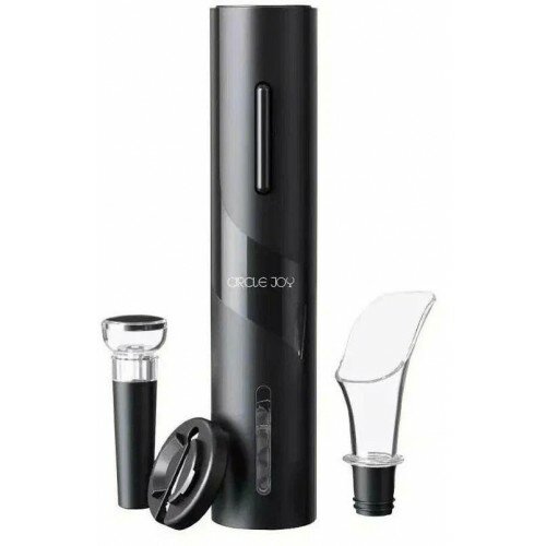 Электрический штопор Electric Wine Set 4 in 1, Black