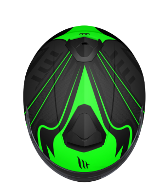 Шлем MT THUNDER 3SV CAP (M, Matt Fluo Green)