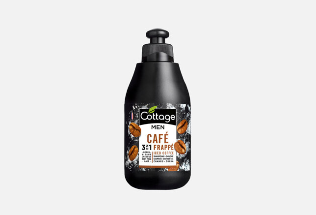 Шампунь Cottage (Коттедж) мужской для волос и гель для душа холодный кофе iced coffee 250мл GROUPE PANTHER S.A. - фото №6