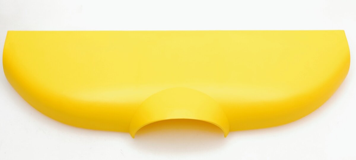 Нижняя крышка щеточного блока аппаратов для влажной уборки пола Karcher FC 3 Cordless. Цвет - желтый (5.055-549.0) №1046