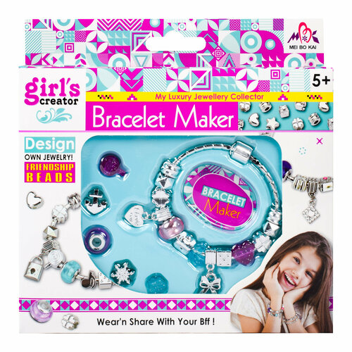 Набор для создания браслетов Фенечки для детей от 3 до 14 лет 450₽