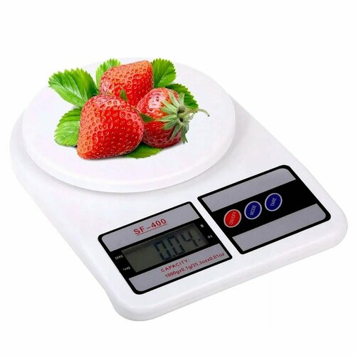 Электронные Кухонные весы SF-400, белый/Electronic kitchen scale электронные кухонные весы xiaomi senssun electronic kitchen scale ek518 ek4357h silver серебристый