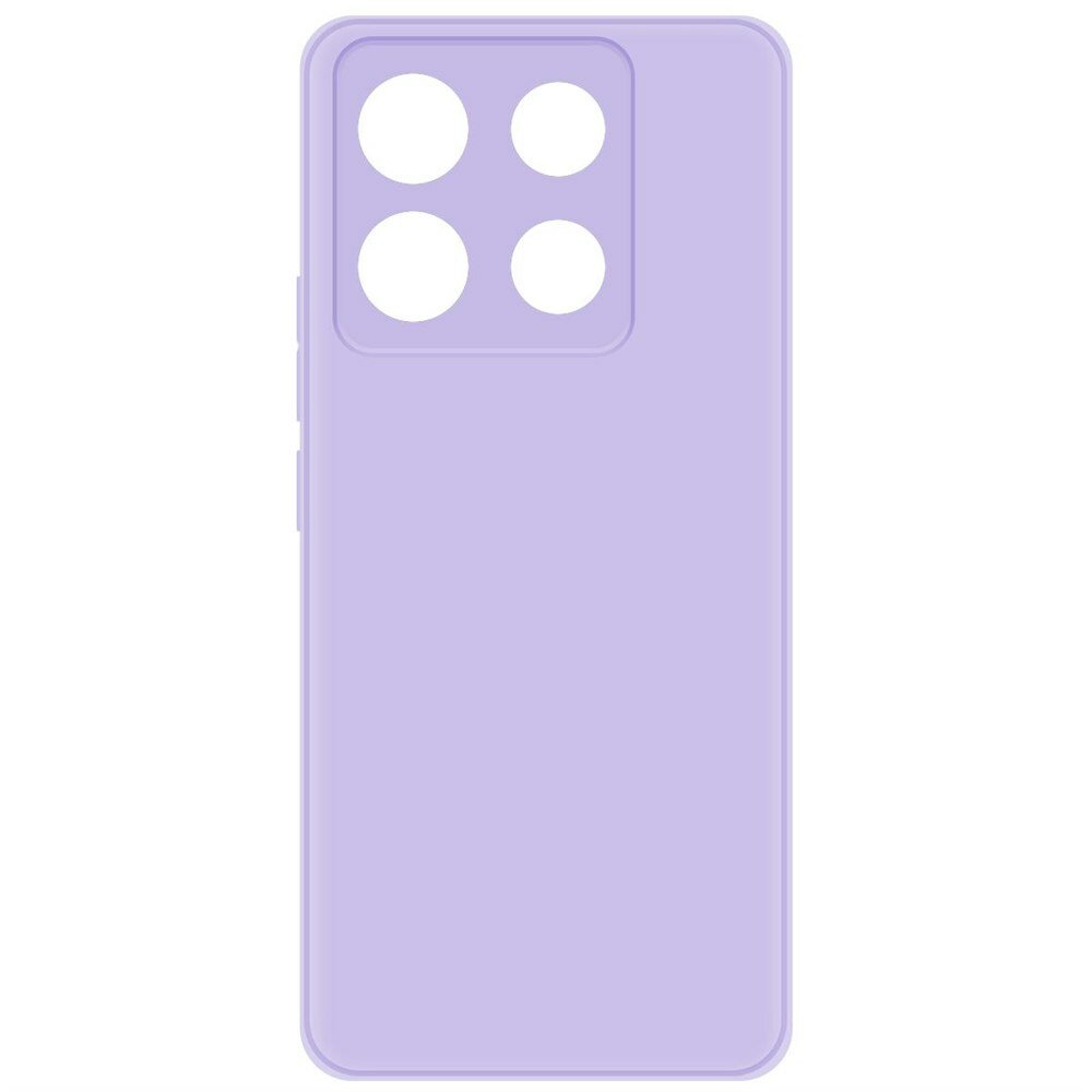 Чехол-накладка Krutoff Silicone Case для Xiaomi Redmi Note 13 Pro 5G/Poco X6 лаванда